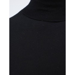 Virgin wool turtleneck sweater