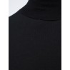 Virgin wool turtleneck sweater