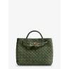 Small Andiamo suede handbag with Intrecciato motif