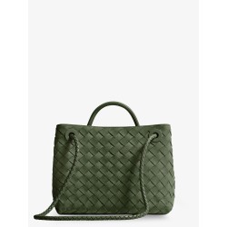 Small Andiamo suede handbag with Intrecciato motif