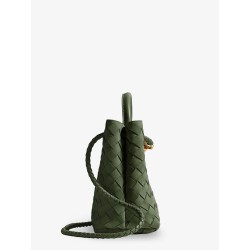 Small Andiamo suede handbag with Intrecciato motif