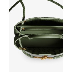 Small Andiamo suede handbag with Intrecciato motif