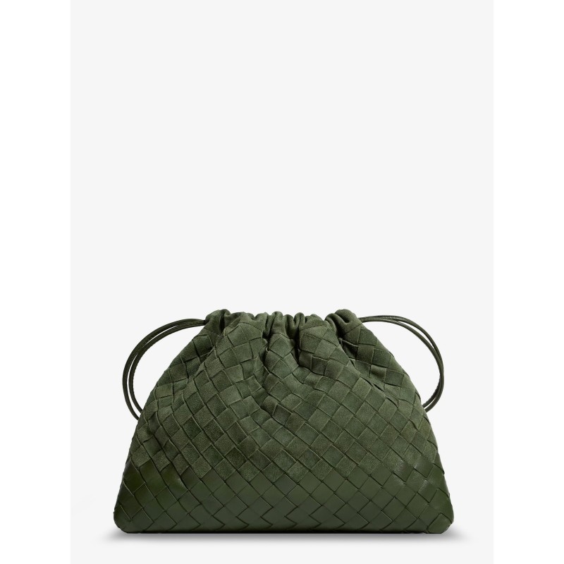 Suede Dustbag with Intrecciato motif