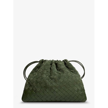 Suede Dustbag with Intrecciato motif