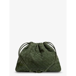 Suede Dustbag with Intrecciato motif
