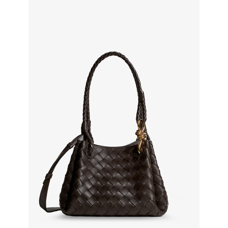 Parachute leather crossbody bag