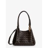 Parachute leather crossbody bag