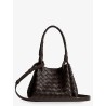 Parachute leather crossbody bag