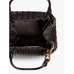 Parachute leather crossbody bag