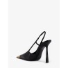 Jeanne leather pumps with metal toe
