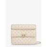 Rockstud Spike leather crossbody bag with iconic all-over studs