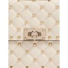 Rockstud Spike leather crossbody bag with iconic all-over studs