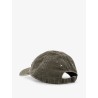Decostructed washed cotton baseball cap