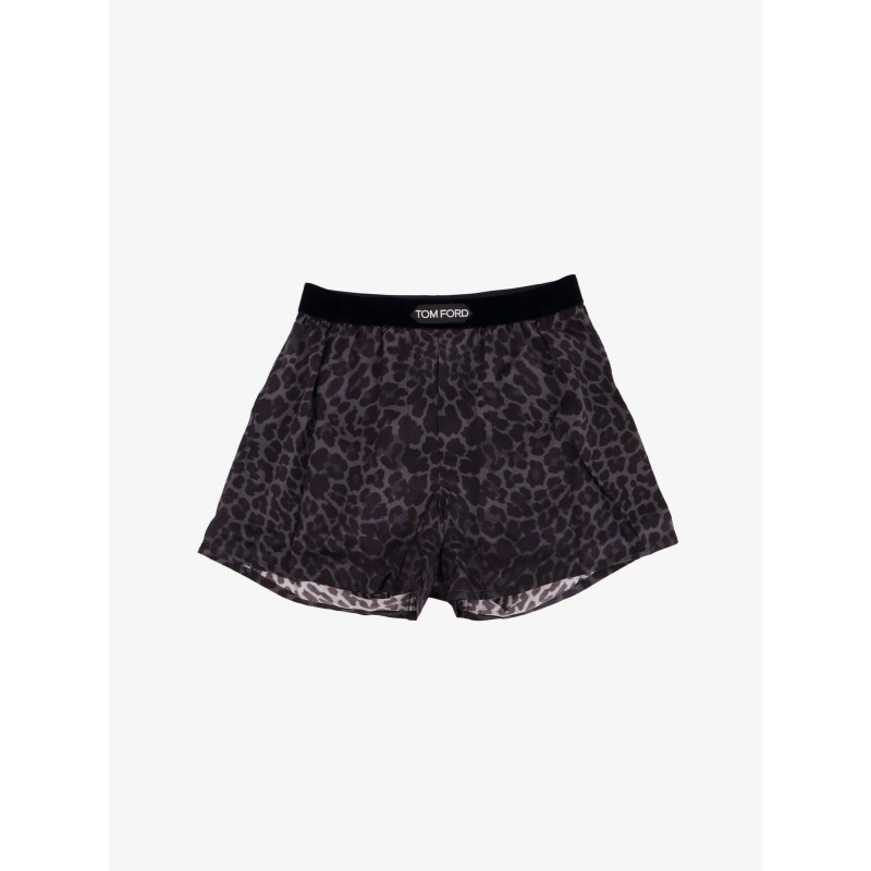 Stretch silk boxer