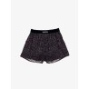 Stretch silk boxer