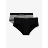 Bipack stretch cotton slip