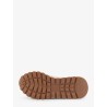 Suede sneakers with Monili embellishment