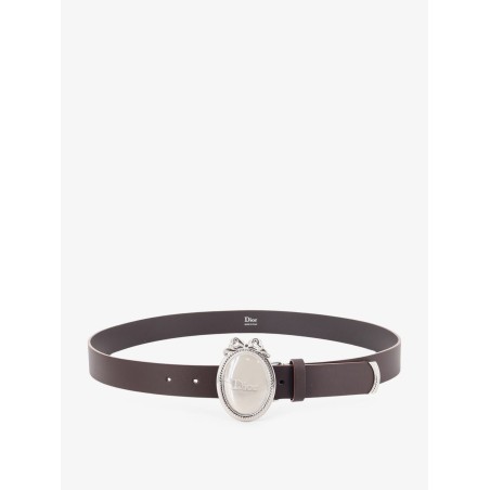 Dior Médaillon leather belt