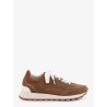 Suede sneakers with Monili embellishment