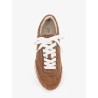 Suede sneakers with Monili embellishment