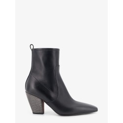 Precious Heel leather ankle boots