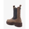 Suede Boots with Precious Loop detail