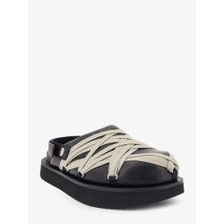 Padded Megalace Platform leather sandals