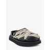 Padded Megalace Platform leather sandals
