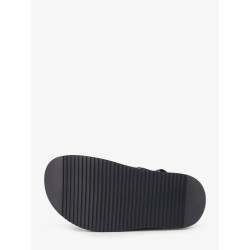 Padded Megalace Platform leather sandals