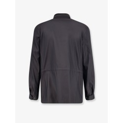 Traveller Field Jacket with pied-de-poule pattern