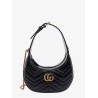 GG Marmont quilted leather shoulder bag with metal GG logo