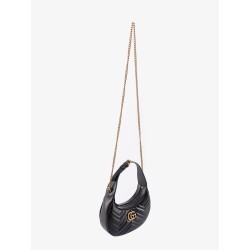 GG Marmont quilted leather shoulder bag with metal GG logo