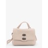 Postina® Baby hammered leather crossbody bag