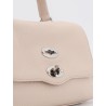 Postina® Baby hammered leather crossbody bag
