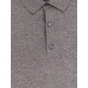 Ice Wish mélange cotton polo shirt