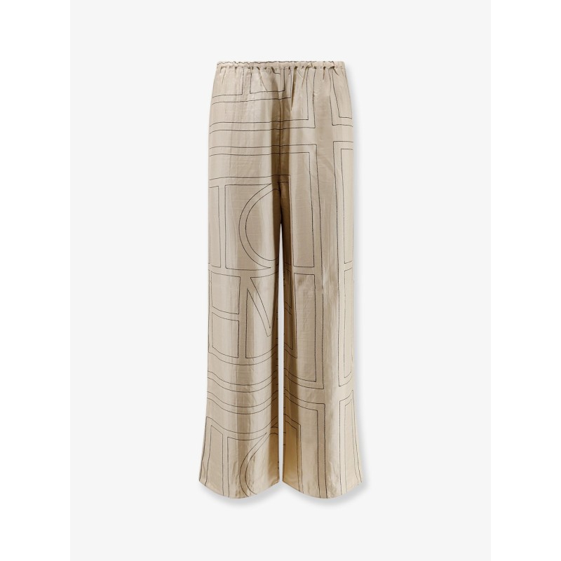 Pajamas organic silk trousers