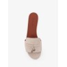 Summe Charms Flat suede sandals