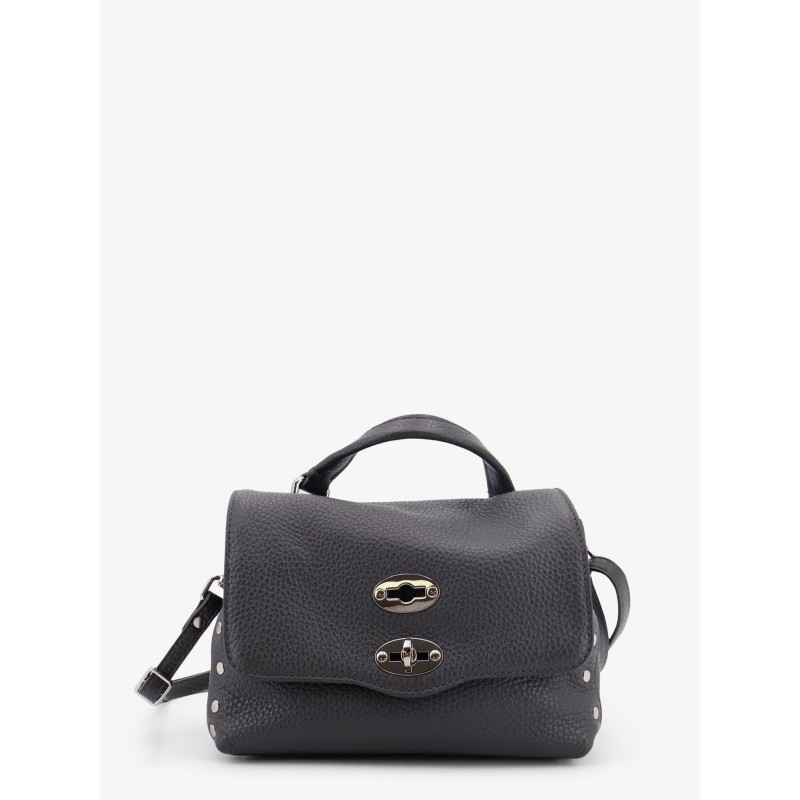 Postina® Baby hammered leather crossbody bag