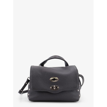 Postina® Baby hammered leather crossbody bag