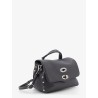 Postina® Baby hammered leather crossbody bag