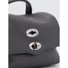 Postina® Baby hammered leather crossbody bag