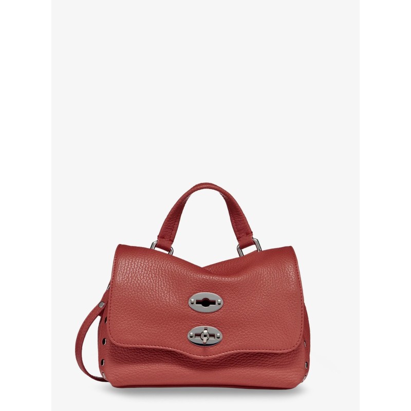 Postina® Baby hammered leather crossbody bag