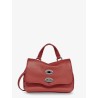 Postina® Baby hammered leather crossbody bag