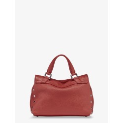 Postina® Baby hammered leather crossbody bag