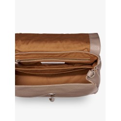 Postina® S textured leather crossbody bag