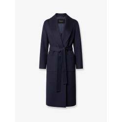 Marlon virgin wool and cashmere coat