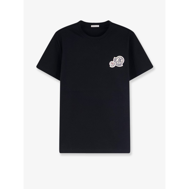 Biologic cotton t-shirt with Logo patch
