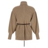 English half-ribbed cardigan