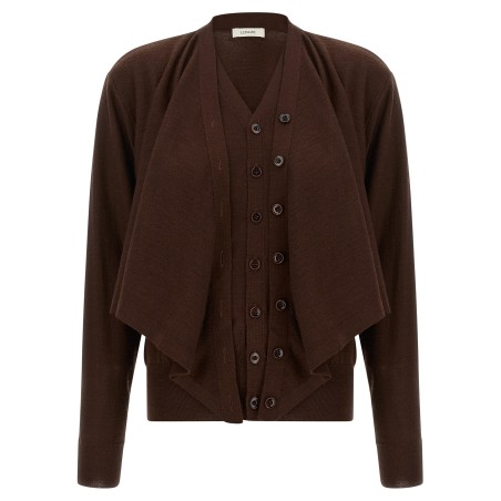 'Trompe L'Oeil' effect cardigan
