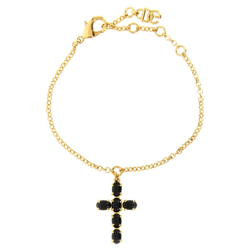 Crystal cross bracelet